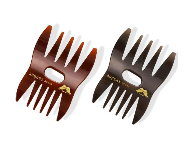 Barber retro oil head professional plastic styling hair comb