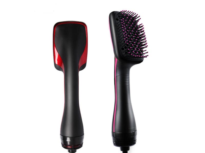 Health Care Blow Dryer Brush for All Hair Types, 1000W Tourmaline Ceramic Ionic Styling Hair Dryer