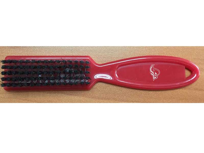 red color fade brush can be custom with your logo barber shop