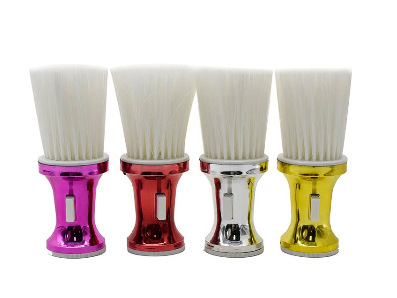 Soft Hair Neck Duster Hairdressing Powder Storage Styling Dust Cleaning Brush for Barber Salon Hairdressing Styling Tools 