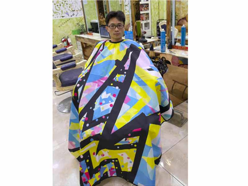 Polka Dot Haircut Bib Haircut Cape