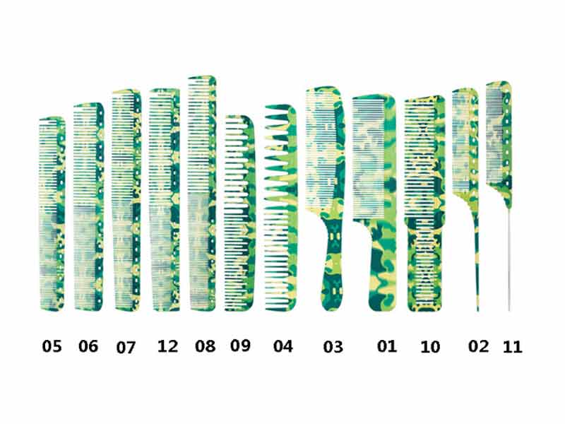 Hairdressing Comb/Hairdressing Ms. Long Hair hair cut/camouflage two -use comb/haircut male hair comb