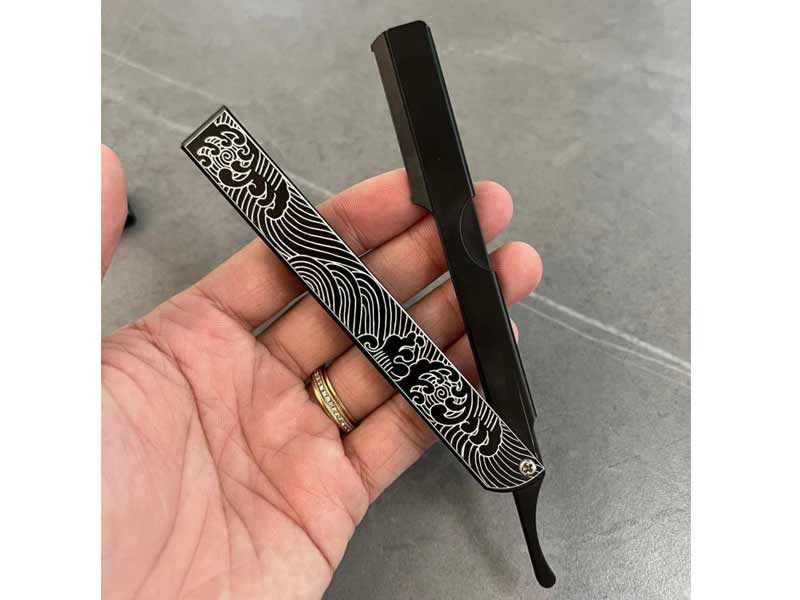 Professional Barber Straight Edge Razor Safety